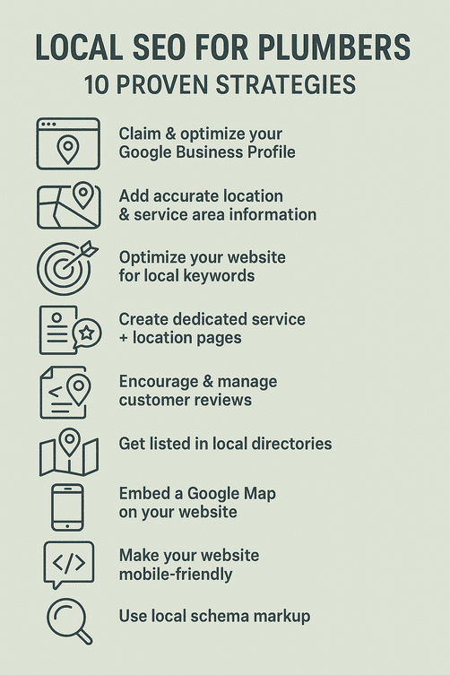 Local SEO for plumbers
